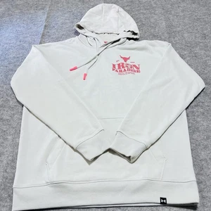 Under Armour Project Rock Hoodie Large Iron Paradise Heavyweight Terry Loose - Bild 1 von 11
