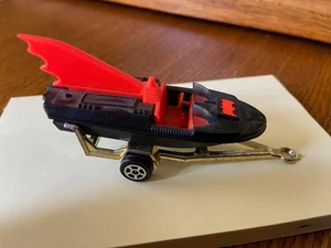 Corgi Juniors Batman Batboat With Boat Trailer Vintage 1976 - Picture 1 of 11