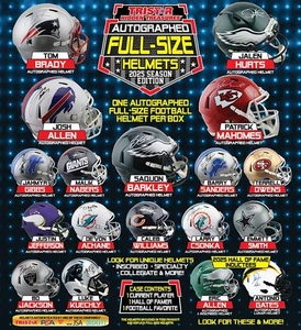 TRISTAR Hidden Treasures Autographed Full Size Helmets 2025 Edition (1 Box) - Picture 1 of 1