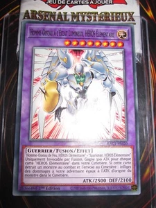 YU-GI-OH! HOMME-OISEAU A L'ECLAT LUMINEUX HEROS ELEMENTAIRE HAC1-FR020 NEUF ED 1 - Picture 1 of 1