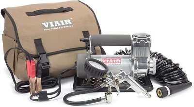 Kit Compresor Portátil Automático Viair 40045 400P (12V, 33% de Trabajo, 40 min.) Foto 1 de 4