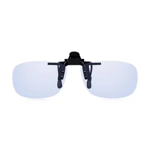 Blaulicht blockierende Klappgläser für Männer & Frauen, Clip auf Ihre eigene Brille - Bild 1 von 11