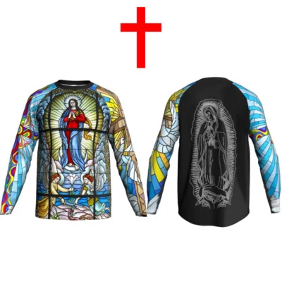 Jersey Ciclismo Jeus Wear Bicicleta Motocicleta Manga Larga Camisa Paseo Bicicleta Ropa Foto 1 de 3