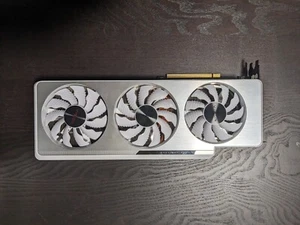 GIGABYTE GeForce RTX 3080 VISION OC 10GB GDDR6X Graphics Card - White - Bild 1 von 4