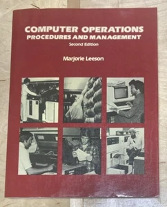 Computer Operations by Marjorie M. Leeson (1982, Trade Paperback) - Picture 1 of 3