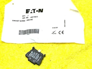 EATON M22-CK11 CONTACT BLOCK 1NO / 1NC - Picture 1 of 8
