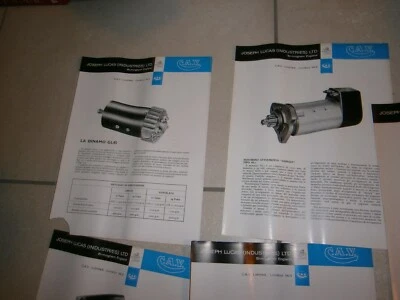LUCAS C.A.V.- DINAMO GL45-AC7-REGOLATORE RB 310-MOTORINO SL5 CA45 - Immagine 1 di 4