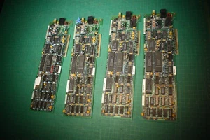 LOT OF 4 VINTAGE IBM BOARDS modem for parts repair 90x6780 90x8796 81417 903 904 - Picture 1 of 24