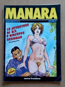 COMIC MANARA Komplette Werke Nr.13 DIE ABENTEUER VON H.P. E Giuseppe Bergman 2.PT - Bild 1 von 7