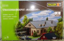 Faller 222101, - Spur N -, Lasercut-Bausatz Strassenbahndepot Naumburg NEU OVP
