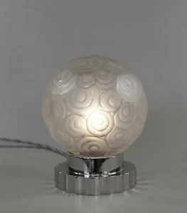 SABINO : FRENCH 1930 ART DECO LAMP #1 .. muller daum era 1925 France - Picture 1 of 12