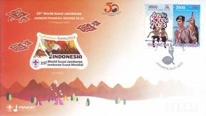 Indonesia - Indonesie Issue 2023-07-25 (FDC) Jamboree - Boy Scouts - Picture 1 of 1