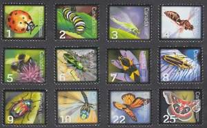 Canada - #2234/2708 Beneficial Insects Complete Set of 12 Stamps - MNH - Picture 1 of 1