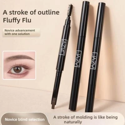 Double Heads Eyebrow Pencil Waterproof Tint Natural Long Lasting Paint Eye D2P3 - Image 1 of 4