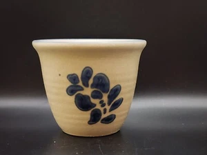 Pfaltzgraff FOLK ART USA 4 1/4" Small Custard / Soup Bowl, Succulent Flower Pot - Picture 1 of 9