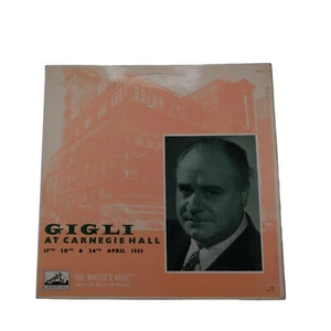 Bizet, Gigli : Aria & Lieder Collection, Mono (1956) - Picture 1 of 2
