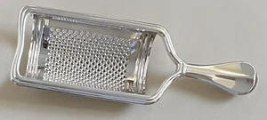 Vintage Versibert Silverplate Italy Italian Cheese Grater Zester EXCELLENT - Picture 1 of 10