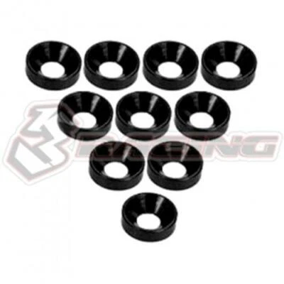 3RACING 3RAC-WC3 Aluminium M3 Countersink Washer 10pcs 1/10 RC TOURING CAR BUGGY - Image 1 of 4