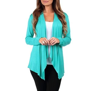 NUOVO CARDIGAN DONNA STRAGS & COUTURE DRAPPEGGIATO PRIMAVERA SCURO COME NUOVO TAGLIA XL MADE IN USA - Foto 1 di 1