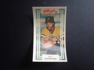 1983 Kellogg's 3-D Super Stars Baseball Johnny Ray Card # 24 - Image 1 of 2