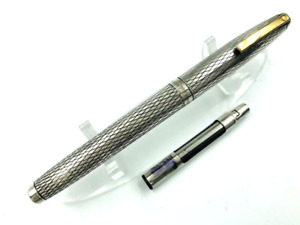 SHEAFFER 14K Gold 585 IMPERIAL Fountain Pen Sterling Silver 925 Converter