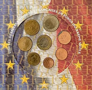 Complete Coin Set In Euro 1 Cent To 2 Euros Year 2000 - Picture 1 of 4