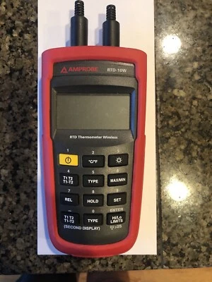 Amprobe RTD-10W RTD беспроводной двойной вход цифровой RTD термометр - Изображение 1 из 4