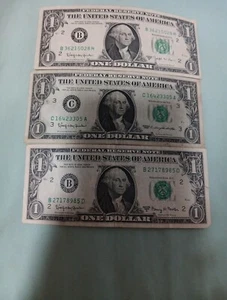 1963 Barr, Favler, & Dillon Notes..set of 3 Notes - Picture 1 of 5