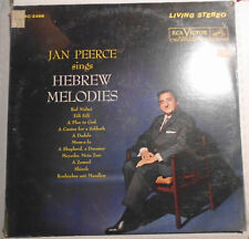  Jan Peerce Sings Hebrew Melodies -  LP 33 RPM -- *SEALED, NEW*