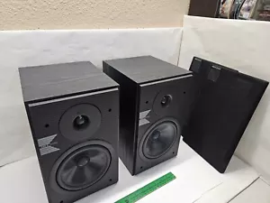 Pair KEF K120 Bookshelf Speaker, made in UK TESTED WORKING GREAT - Picture 1 of 24