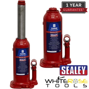 Sealey Bottle Jack 8tonne Lift Lifting Garage Workshop - Picture 1 of 12