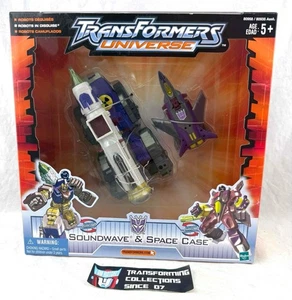 Transformers 2003 Universe Soundwave and Space Case MISB - Picture 1 of 2