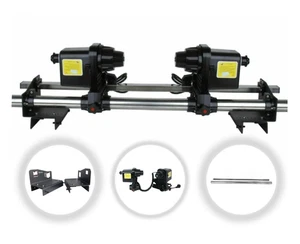 Doppelmotor-Medien-Aufwickelsystem für Roland-Drucker – 54″/64″/74″ mit Zubehör - Picture 1 of 11
