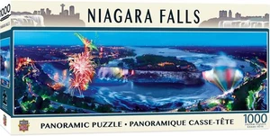 1000 Piece Panoramic Niagara Falls Puzzle Eco-friendly Unique Shapes For Fami... - Picture 1 of 9