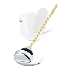 Piezas de repuesto para manija de inodoro, palanca de descarga del tanque de inodoro para THU004-CP Trip L... - Imagen 1 de 6