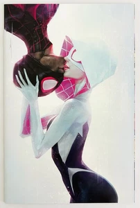 Amazing Spider-Man #44 Ivan Tao Exclusive Virgin Variant 2024 Miles & Gwen - Picture 1 of 7