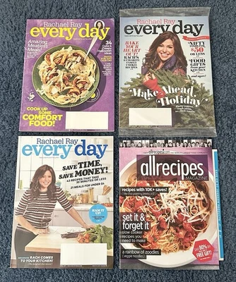 Lot Of 3 RACHAEL RAY EVERY DAY Magazines - Food/Cooking/Holidays (2016-2017) - Image 1 of 3