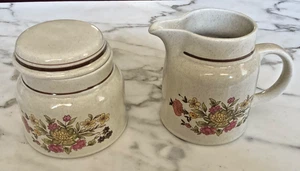 Royal Doulton Lambeth Milchkännchen & Zucker Gaiety Muster - Bild 1 von 3