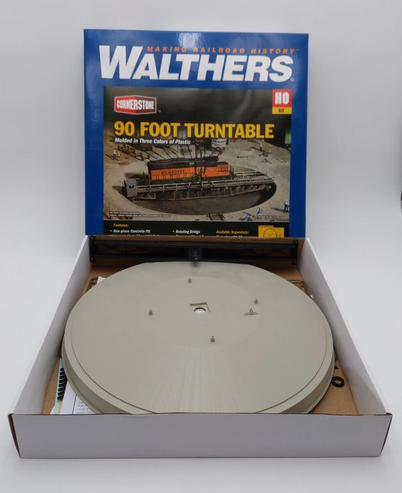 Tocadiscos Walthers 933-3171 escala HO 90 pies Foto 1 de 1