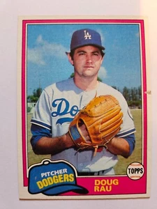 Topps Doug Rau 1981 #174 excelente/casi nuevo - Imagen 1 de 1