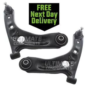 Fits Toyota Aygo 2005-2015 Front Lower Suspension Wishbone Arms Pair Left Right - Picture 1 of 24