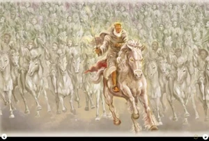 JESUS - The Second Coming from Heaven 8x10 ULTRA PREMIUM Print #TSC10 - Picture 1 of 1