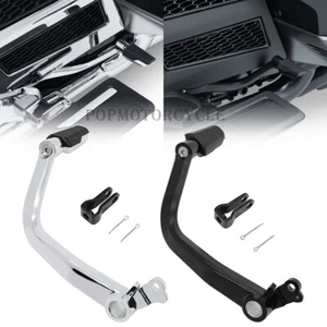 Black Chrome Driver Foot Brake Lever Omni For Honda Gold Wing GL1800 2018-2021 - Imagen 1 de 18