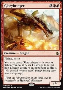 *MRM* ENGLISH Glorybringer - Annonciateur de gloire MTG Amonkhet - Picture 1 of 1