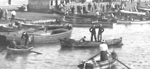 Antik 19. Jh. Glas Foto negativ Hippolyt Arnoux Port Said Suezkanal Ägypten - Bild 1 von 5