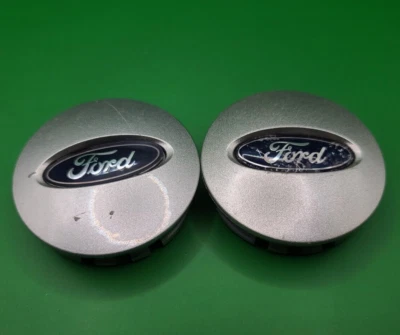 Ford Flex Edge Escape Explorer tampa central de roda de fusão prata 5 raios conjunto 2 fabricante de equipamento original - Imagem 1 de 3