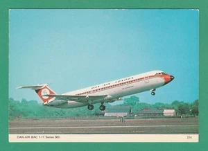 AVIÓN - CHARLES SKILTON NO. POSTAL 314 - DAN - AIR BAC 1 - 11 SERIES 500 - Imagen 1 de 2