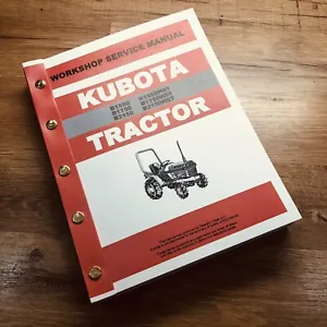 Kubota B1550Hst B1750Hst B2150Hst Tractor Service Repair Manual Shop Book 558Pgs - Picture 1 of 8