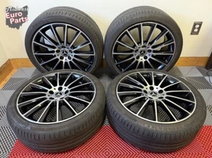 OEM 19" Mercedes Benz AMG C-Class C300 C400 W205 AMG Wheels Rims Tires Set - Picture 1 of 24