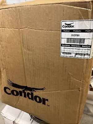 Condor 35Zp90 Absorbent Pad, Universal, 200 Pk ,Gray • 53.64£